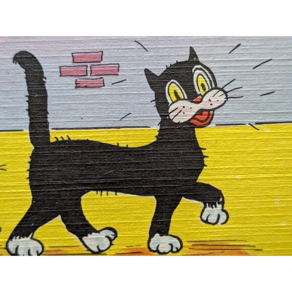 Postcard Life Is One Darned Thing After Another Cats Comic Art Print Vintage 618 - Picture 2 of 7